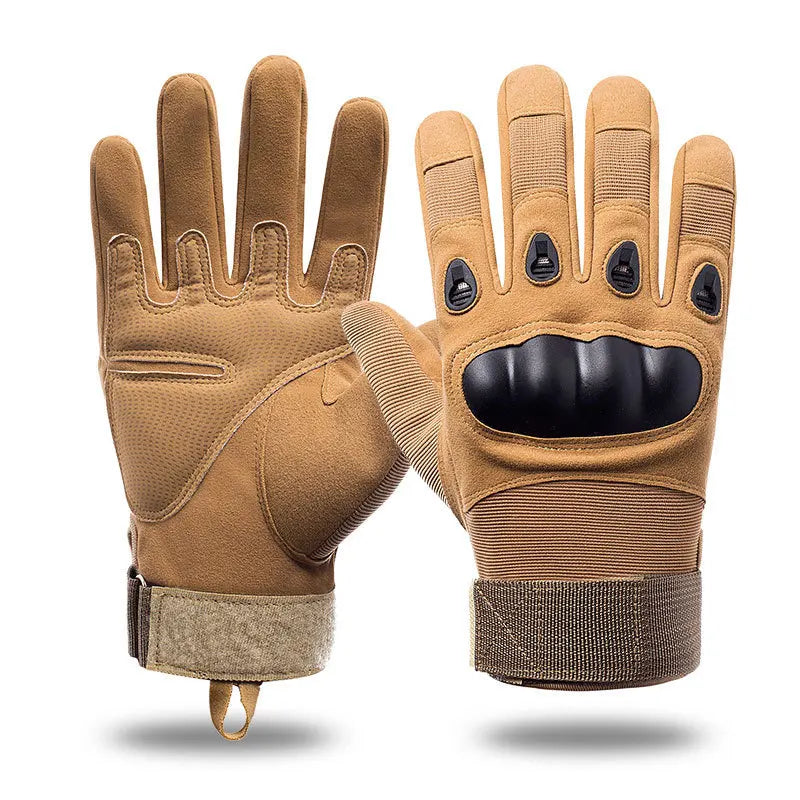 Motorcycle Gloves Outdoor Tactical Gloves Men Protective Shell Mittens Antiskid Workout Fitness Glove Riding Hunting Gloves