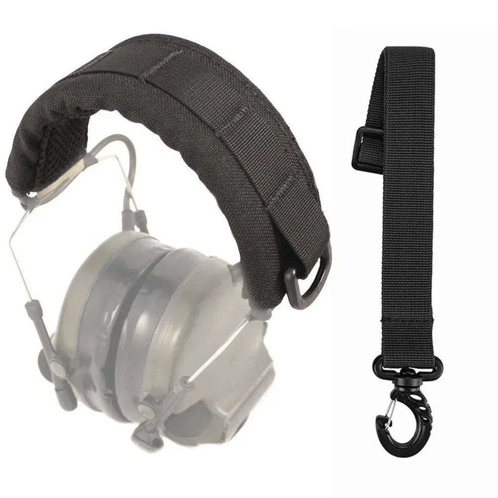 Tactical Headset Cover Advanced Modular Headphone Headband Protection Cover Pad Cushion Wrap Sordin Ear Protection