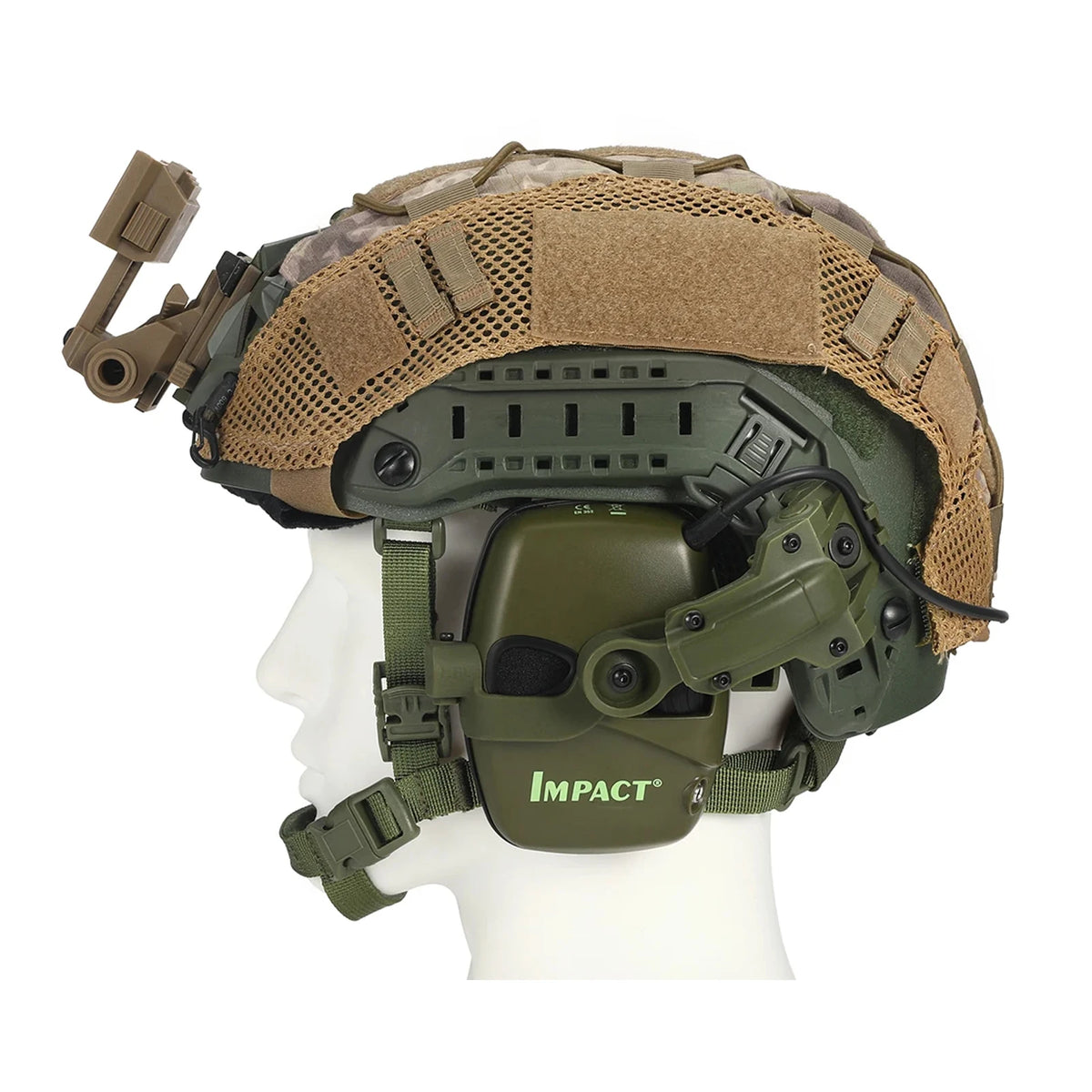Army Shooting Earmuffs 23NRR Tactical Hunting Headset Electronic Hearing Protector Active Noise Reduction Sound Pickup Headphone