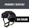 Updated Version Hunting Tactical FMA FAST SF Right Angle Vent Hole Helmet Safety Riding Size L Adjustable Knob Buckle