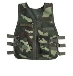 Children Camouflage Vest Tactical Army Military Sniper Waistcoat Hunting Uniform Jungle Combat Clothing CS Game Vest for kids