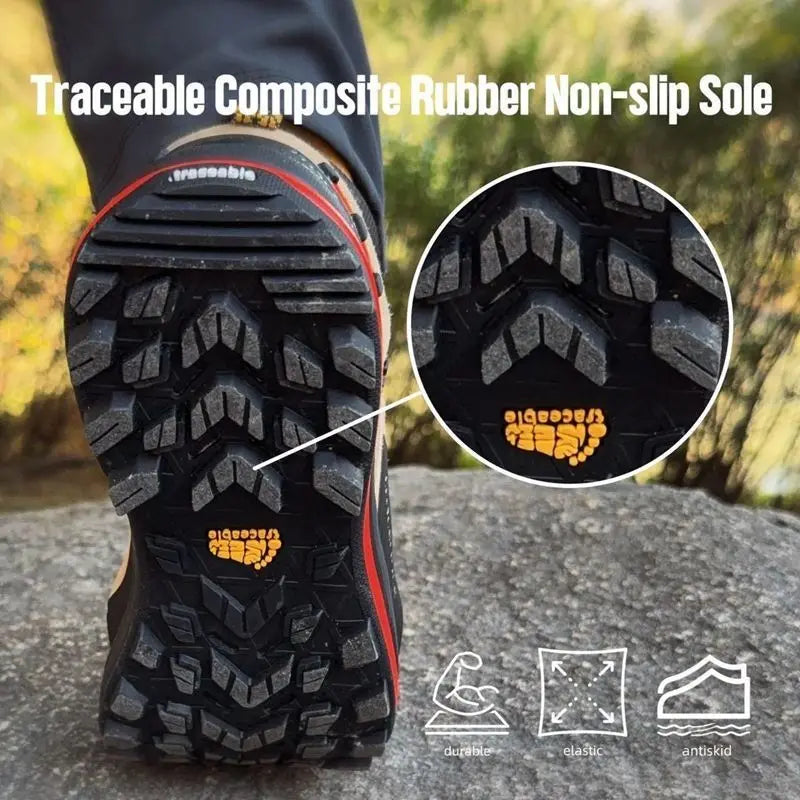 Classic Brand Comfortable Anti Slip Mountain Climbing Boots Top Quality Wearable Trekking Sneakers Spring/Autumn Hunting Shoe