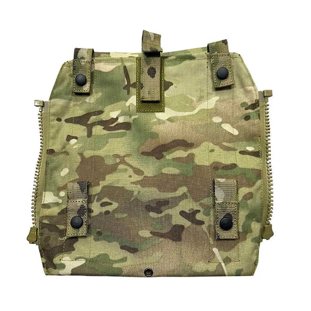 Tactical Vest Rear Back Panel MOLLE Storage Expansion Pouch Utility Assault Pack Compatible with JPC 2.0 AVS for Hunting Airsoft
