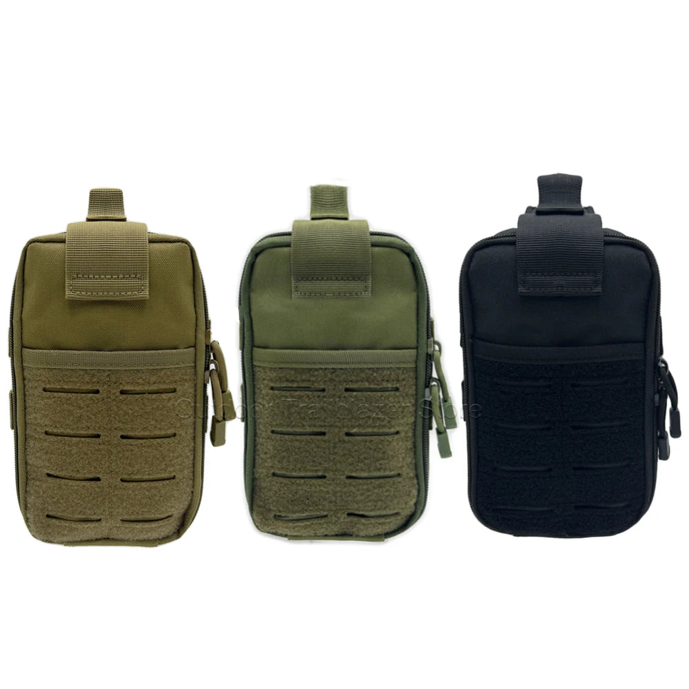 Tactical Molle Utility Waist Bag 600D Nylon Medical First Aid Bag Outdoor Survival EDC Tool Kit Camping Hunting Accessories