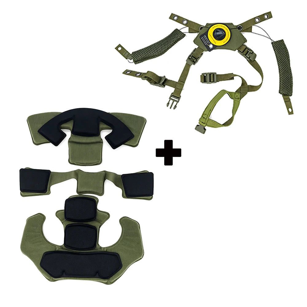 Tactical Helmet Hanging System Wendy Suspension Lanyard Chin Strap Airsoft Helmet Accessories for Wendy FAST MICH Helmet