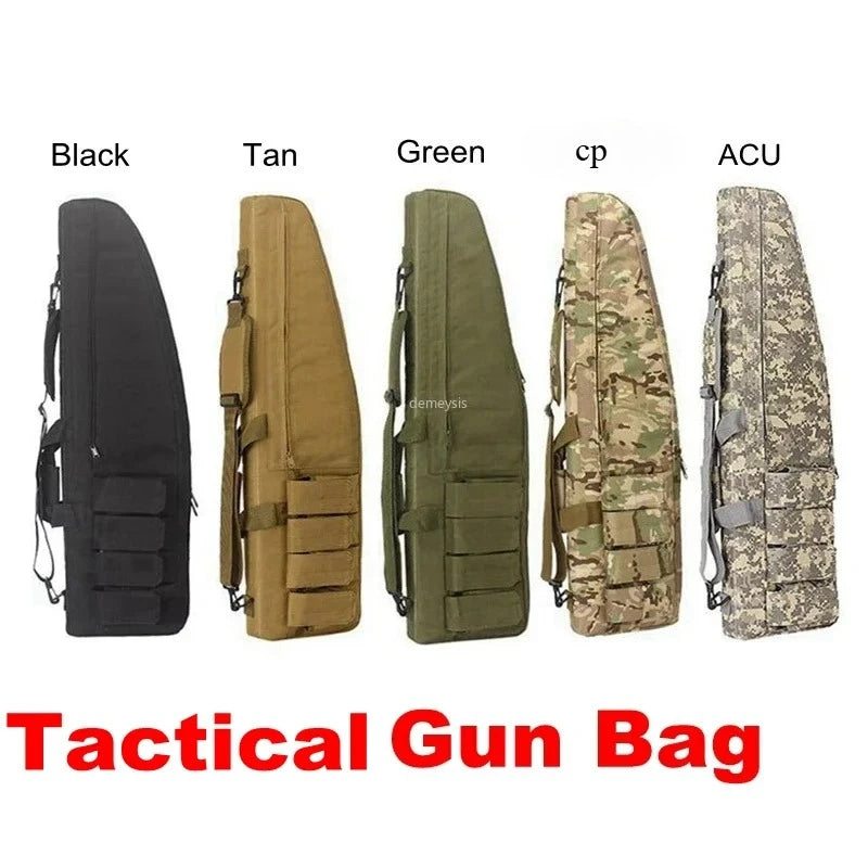 70 95 115cm Tactical Rifle Gun Backpack Outdoor Padded Shoulder Strap Pouches Shotgun Storage Case Hunting Shooting