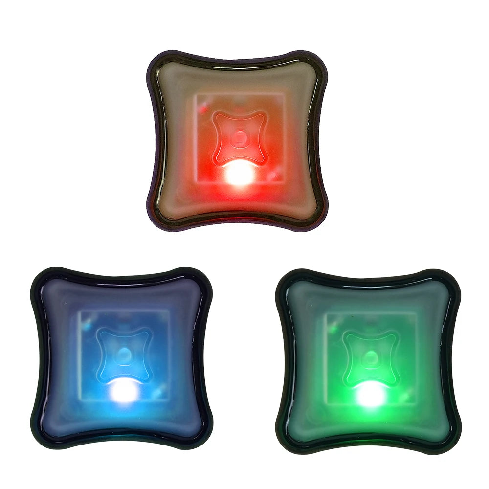 BOOIU Tactical Helmet Light Safety Flashing Light Silicone Waterproof Survival Signal Outdoor Light Hiking Airsoft Helmet Lamp