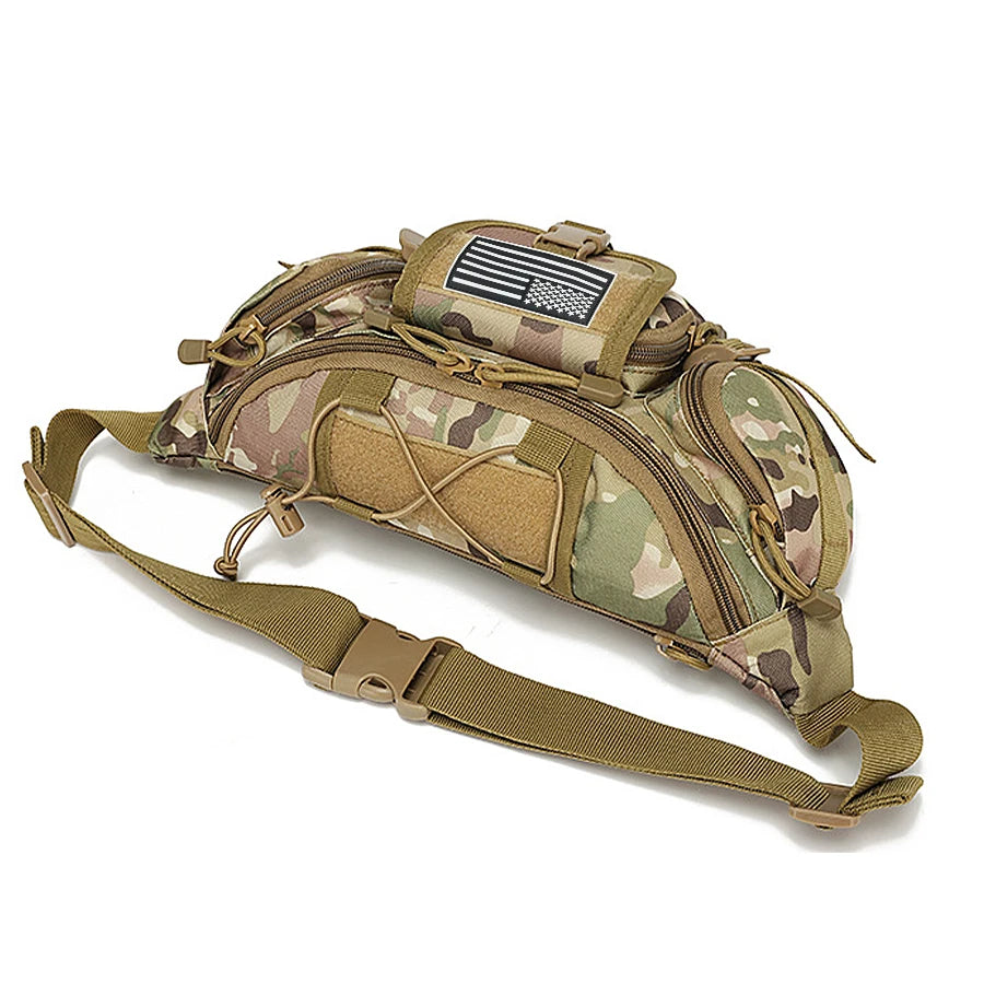 Outdoor Sports Hunting Waist Bag Multi functional Chest Bag Durable and Durable