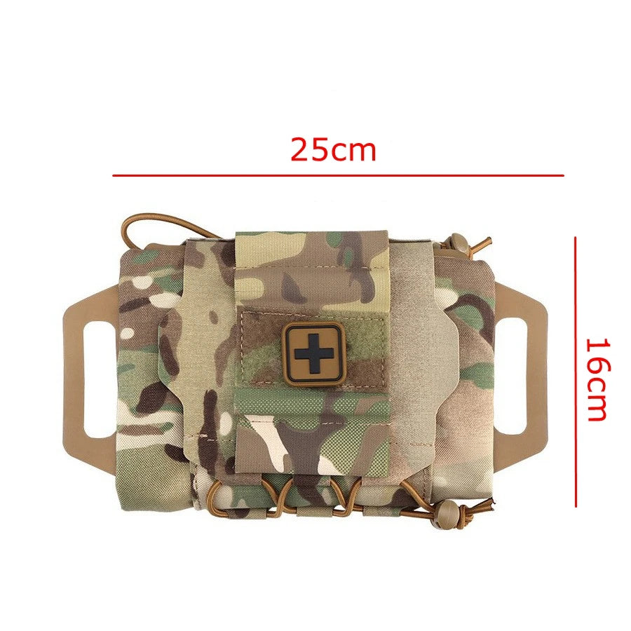 IFAK Medical Pouch MOLLE Rapid Deployment First-aid Kit Survival Outdoor Hunting Emergency Bag Camping Medical Kit