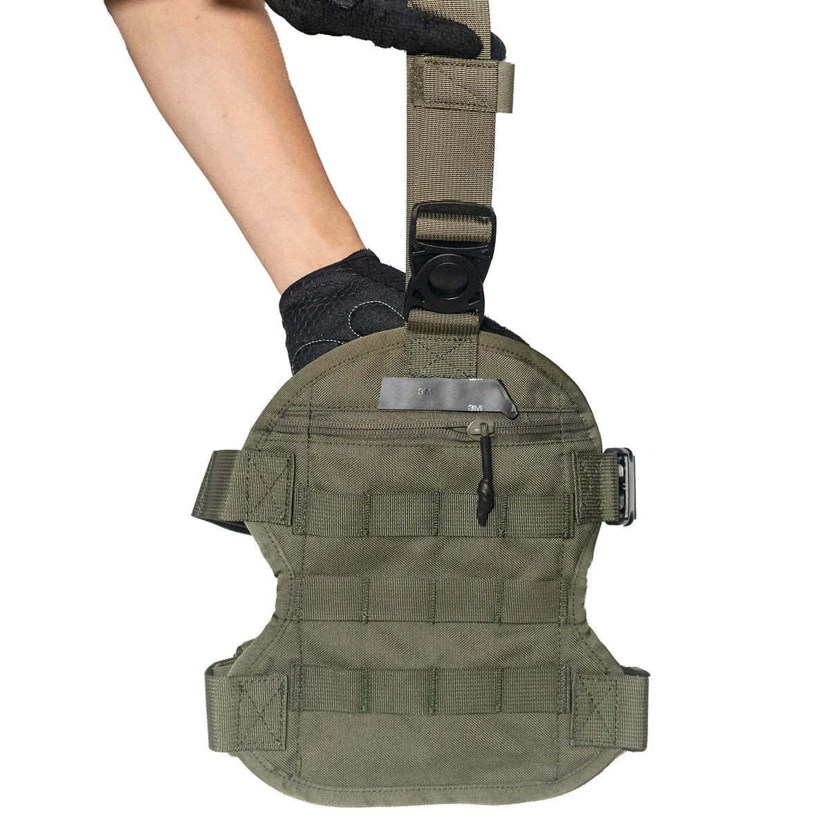 Tactical Drop Leg Platform Bag Adjustable MOLLE Thigh Rig Holster Pouch Outdoor Hunting Combat Leg Panel Utility Carry Pack