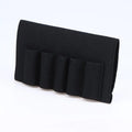 Buttstock Shell Holder 5-Round Elastic, Anti-Slip Pouch 12GA 20GA , Tactical Hunting Gear  Storage for Field