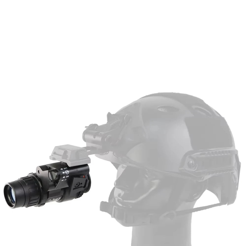 BOOIU Fast/MH Helmet Single-Tube Night Vision Goggle  PVS18 Model L4G24 NVG Helmet ABS Bracket Accessory Without Night Vision