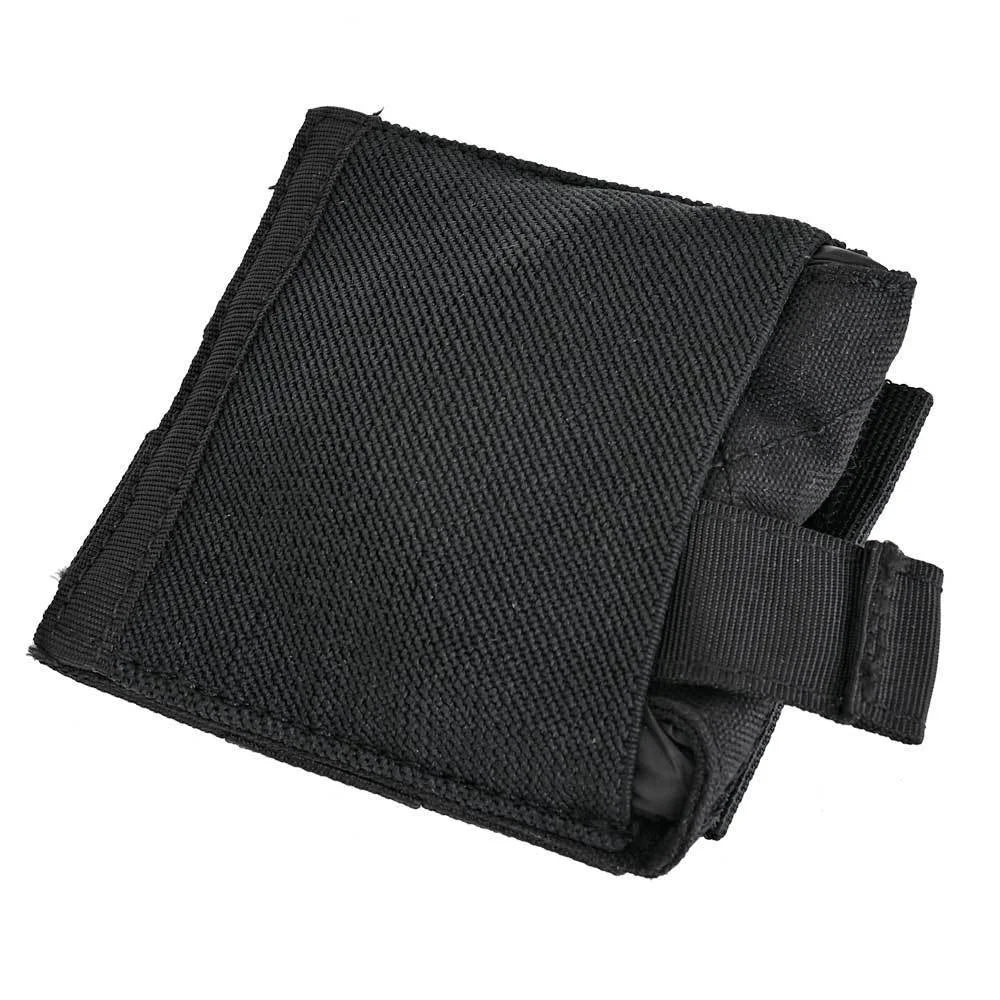 Ultralight Foldable Drop Dump Pouch Utility Pouch Compact Elastic Tactical Magazine Pouch Duty Belt Mounted Hunting Bag