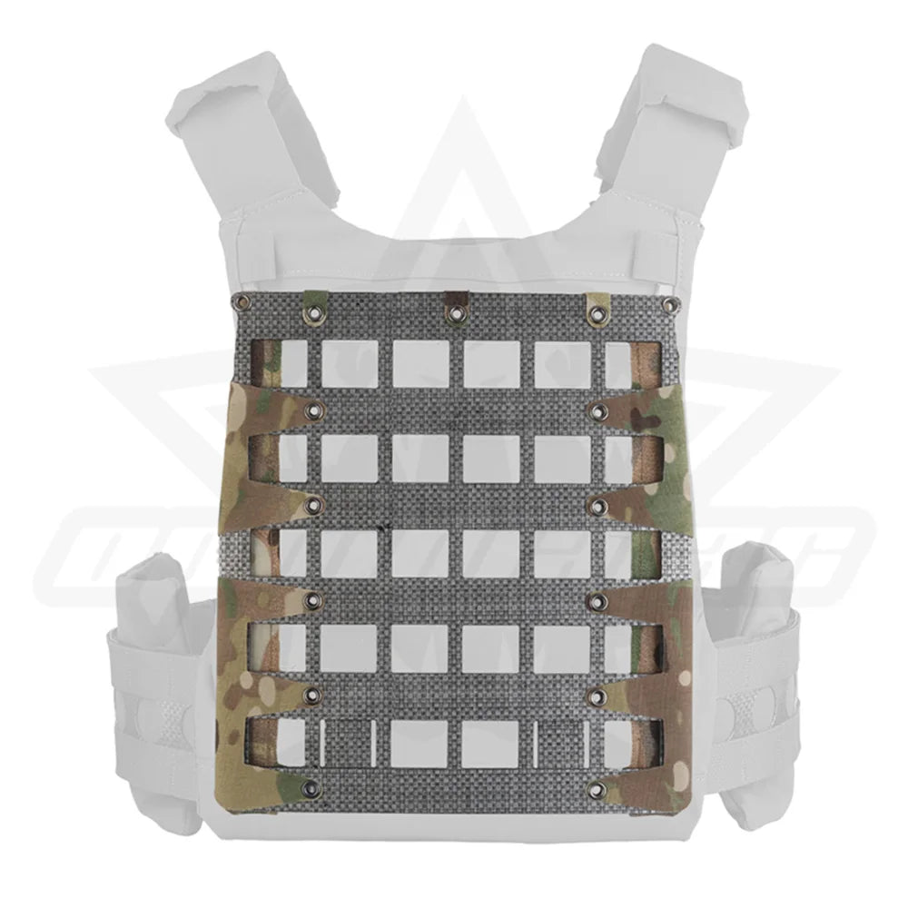 OPHIDIAN Plate Carrier Back Panel MOLLE Zipper Kit FERRO Style FCPC V5 Hunting Vest Lightweight Stand Extension Gear