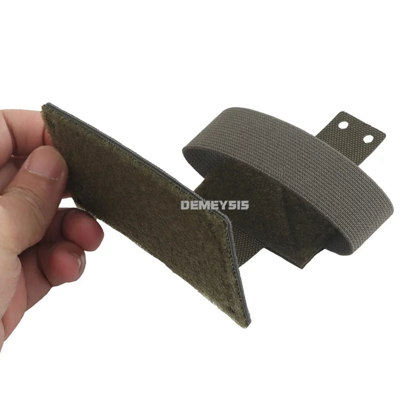 Tactical Helmet NVG Battery Box Bag NVG Counterweight Balance Bag Hook Loop for Airsoft Fast Helmet Battery Box Storage Pouch