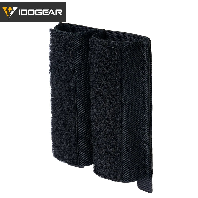 IDOGEAR Tactical Double Magazine Pouch for 9mm Mag DOPE Insert Mag Holder 35113