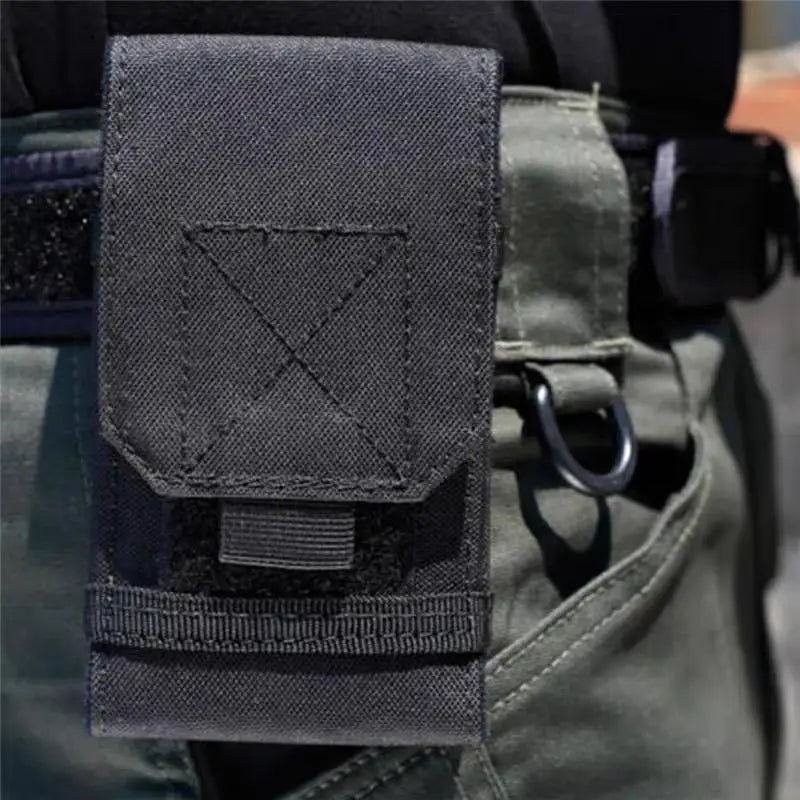 Outdoor Sports Molle Phone Bags Waist Pack Camping Hiking Hunting Accessories EDC Tool Bag Mobile Phone Holder