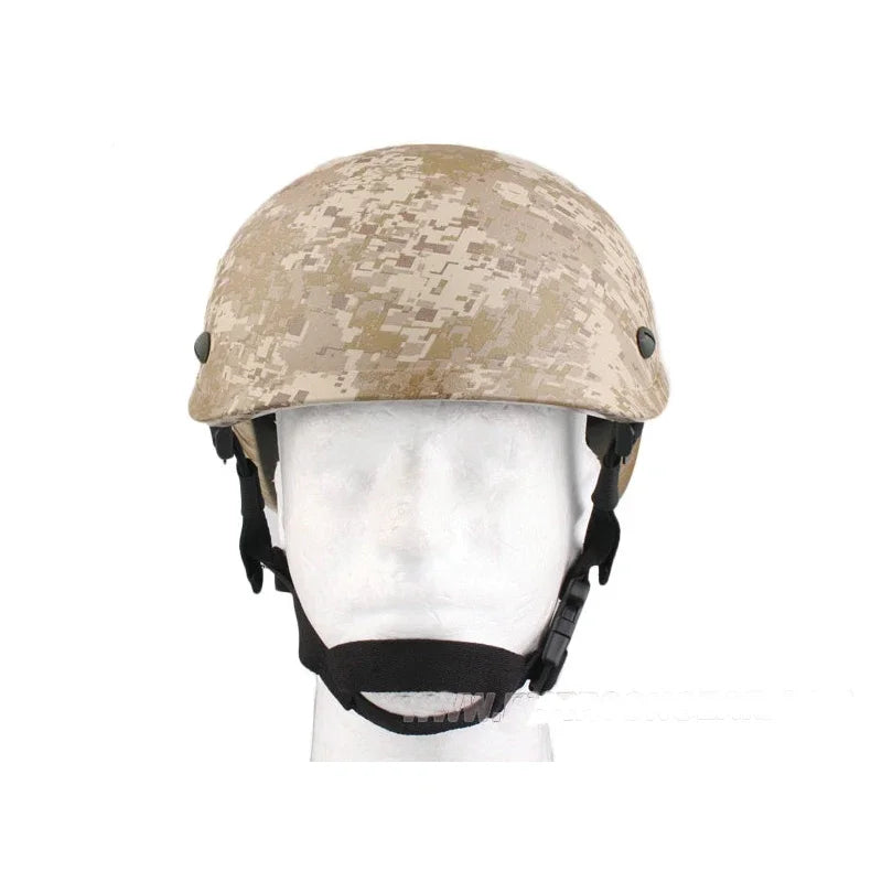 Emersongear Tactical MICH 2001 Helmet Head Protective Headwear Guard Gear Airsoft Outdoor Shooting Hunting Cycling Sports EM8821