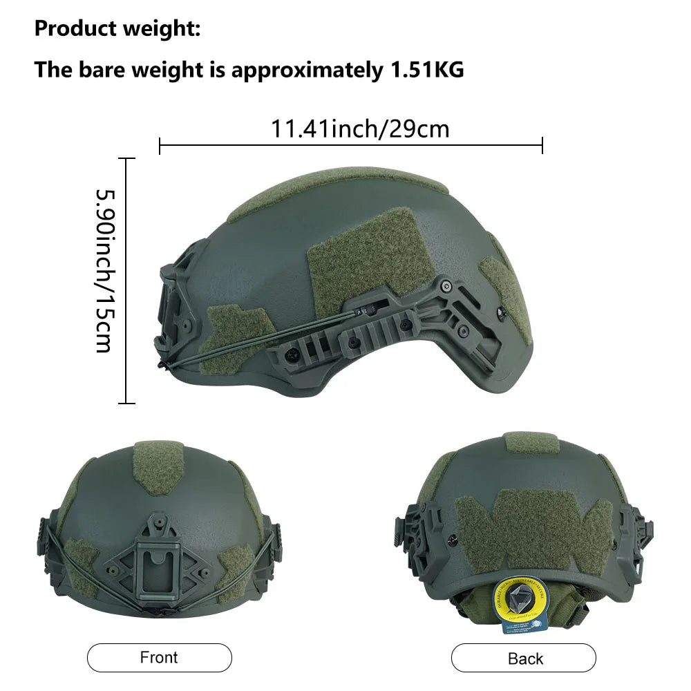 BOOIU Wendy FRP Training Tactical Equipment Helmet Adjustable Knobs Liner Pad Helmet For Outdoor Hunting CS Protective Gear