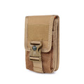Tactical 7-inch Waist Mobile Phone Case Dual Molle Cigarette Box Lighter Card Affordable Variation Storage Bag