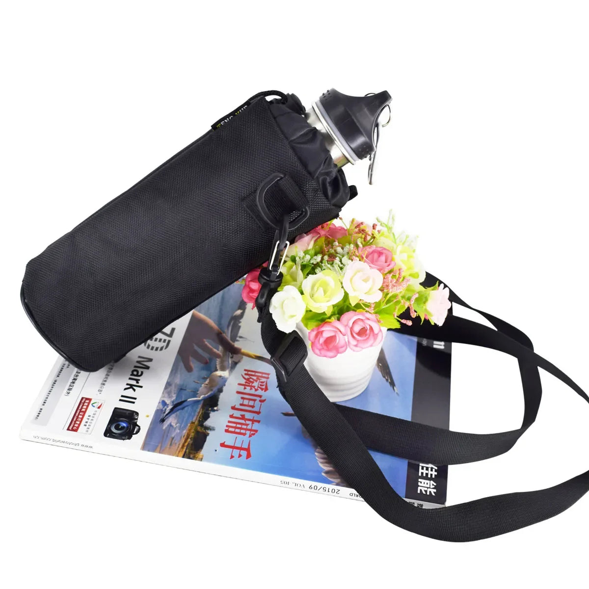 Tactical Water Bottle Sleeve Bag, Bottle Holder, Thermos Holder, Kettle Pouch, Cup Carrier Case, Mug Case