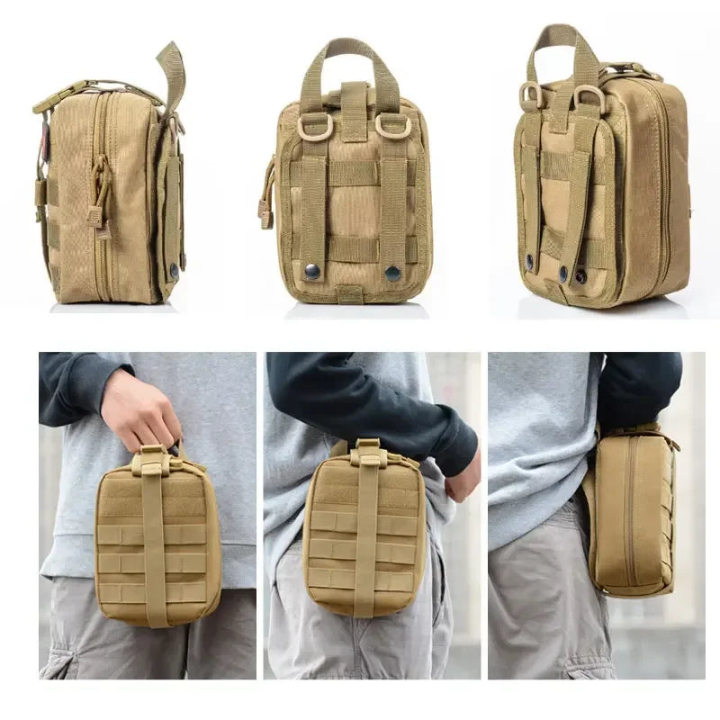 Outdoor First aid kit EDC Molle Medical Kit IFAK Survival Emergency Pack EDC Travel Fishing Camping Hiking Hunting Accessories