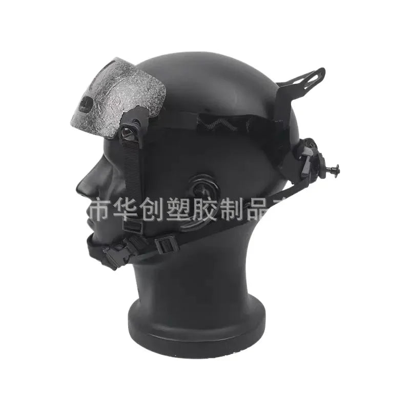 Tactical Helmet with Adjustable Suspension System and Head Locking Buckle for Enhanced Stability Compatible with FAST