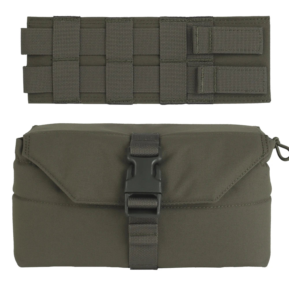 GPNVG-18 Night Vision Goggles Storage Pouch NVG Tactical Goggle Sponge Pad Shock Absorbed MOLLE Protective Bag