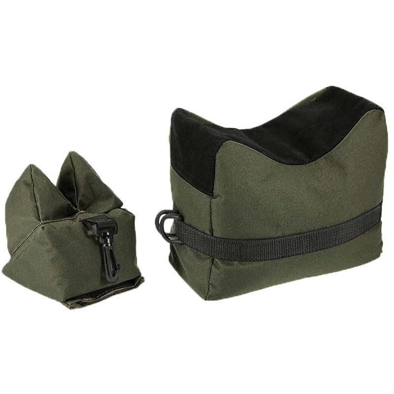 Front & Rear Tactical Bag Unfilled Support Stand Hunting Bag Gun Accessories Shooting Gun Rest Bag Set
