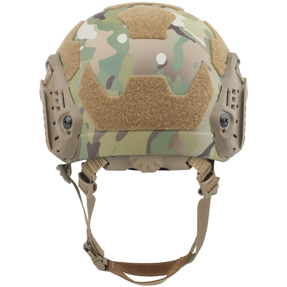 Fast SF Super High Cut Helmet Lightweight Full Protective Thicken Impact Resistance Safety Equipment for Airsoft Training