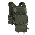 LV119 Tactical Vest Plate Carrier Set OTB Maritime Version Lightweight Airsoft Hunting Vest with Underbelly Bag Triple Mag Pouch