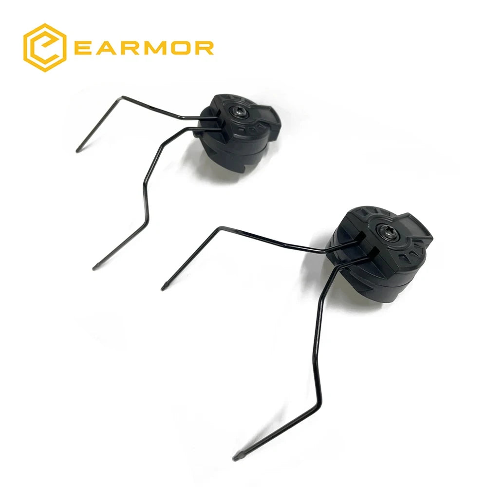 Universal ARC Fast Helmet Adapters - Tactical Headset Brackets Compatibility with Earmor M31 M32 Series and Most Over Headset