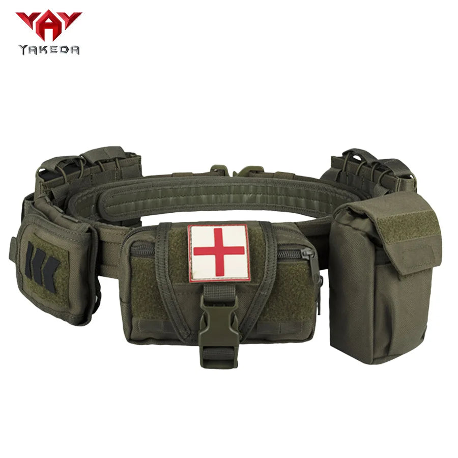 YAKEDA  Multi functional waist seal+accessory bag combination with quick detachable buckle, convenient for quick wearing/removal