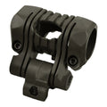 BOOIU Helmet Flashlight Holder 25mm ABS Flashlight Clip Multi-angle Adjustment Light Clamp with Wrench Side Rail Helmet Holder