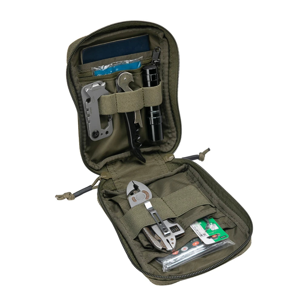 EXCELLENT ELITE SPANKER Tactical EDC Pouch Molle Tool Small Bag Outdoor Zipper Waist Pack Multifunctional Emergency Vest Pouches