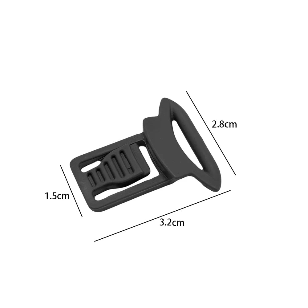 2Pcs Tactical Helmet Goggle Swivel Clips Set for Helmet Side Rails  Install Paintball Airsoft Helmet Accessories