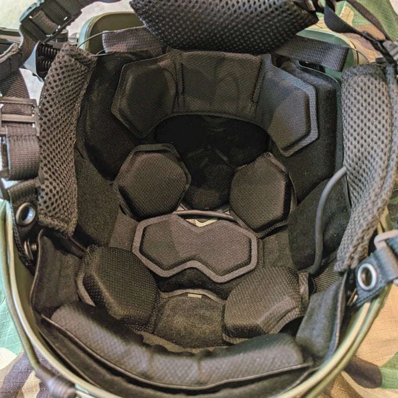 NEW Tactical Helmet Gen4/5 Memory Foam Pad Airsoft Paintball Helmet Protective Pads Internal Mat For Wendy Fast MICH ACH Helmet