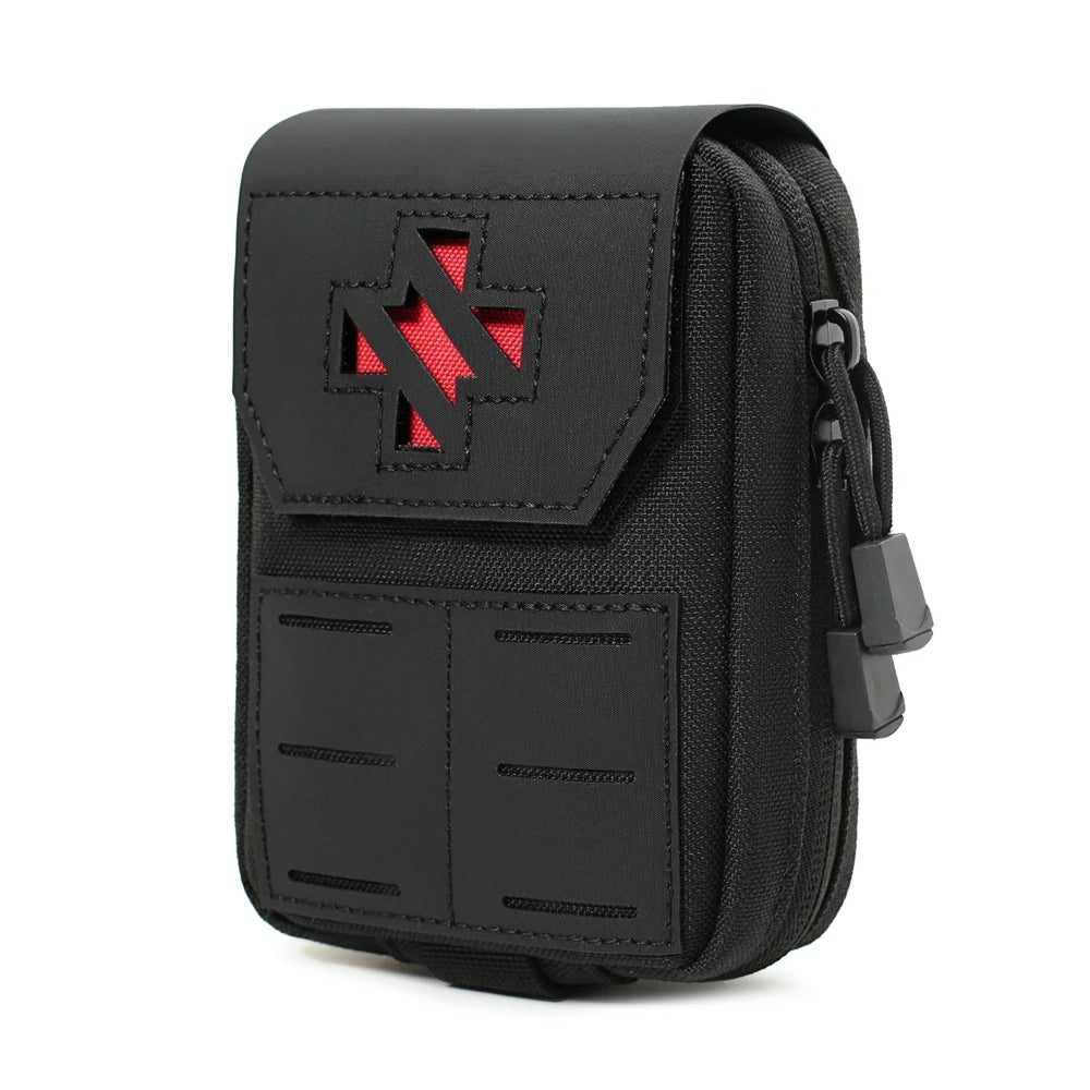 1000D Tactical Medical Bag Outdoor Sports Waterproof EMT Pouch Hunting EDC Molle Waist Holder Emergency Drug Storage Bag