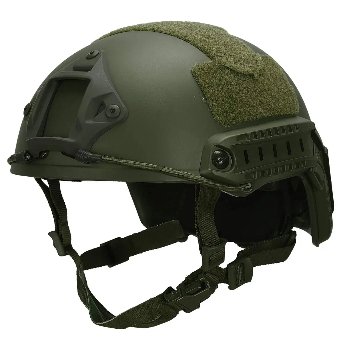 BOOIU Fast MH Base Jumping Tactical Helmet for Outdoor Hunting Game ABS Helmet with Side Rails Airsoft Paintball Protective