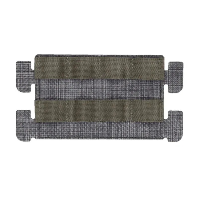 Airsoft FCSK Vest Molle Admin Panel Tactical Vest Expansion Platform Carbon Fiber Chest Panel Plate Carrier Gear