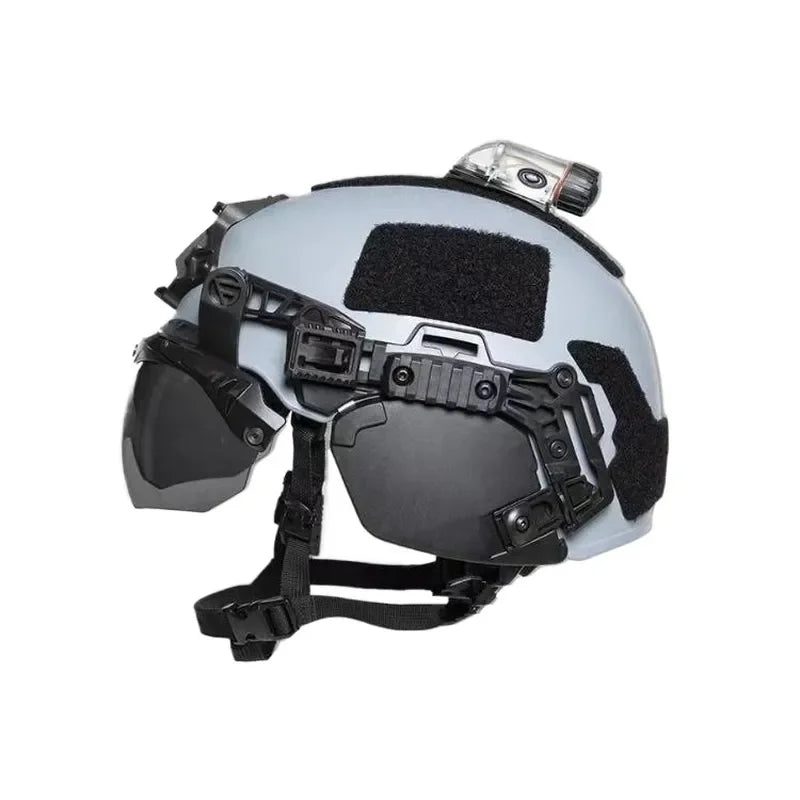 Tactical Helmet with Rail System and Enhanced Ear Protection for Outdoor Sports Compatible with WENDY EX Helmet 3.0