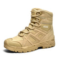 Outdoor Men's Tactics Combat Training Boots Anti Slip and Wear-resistant Off-Road Sports Hiking Shoes Fishing Hunting Sneakers