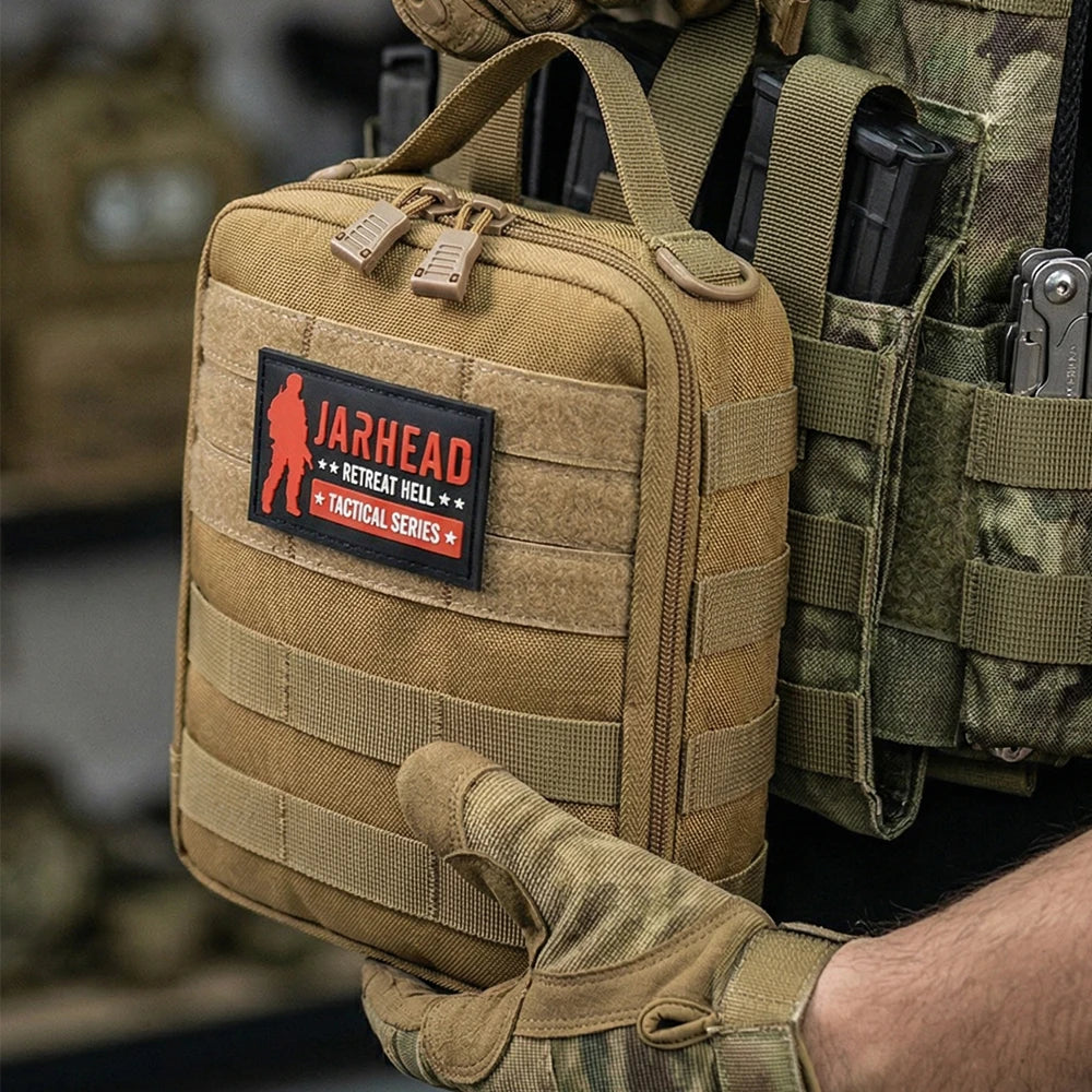 New Tactical Molle Tool Bag Utility Accessories Storage Handbag Outdoor Camping Hunting Survival Kit Medical Pouch&Patches