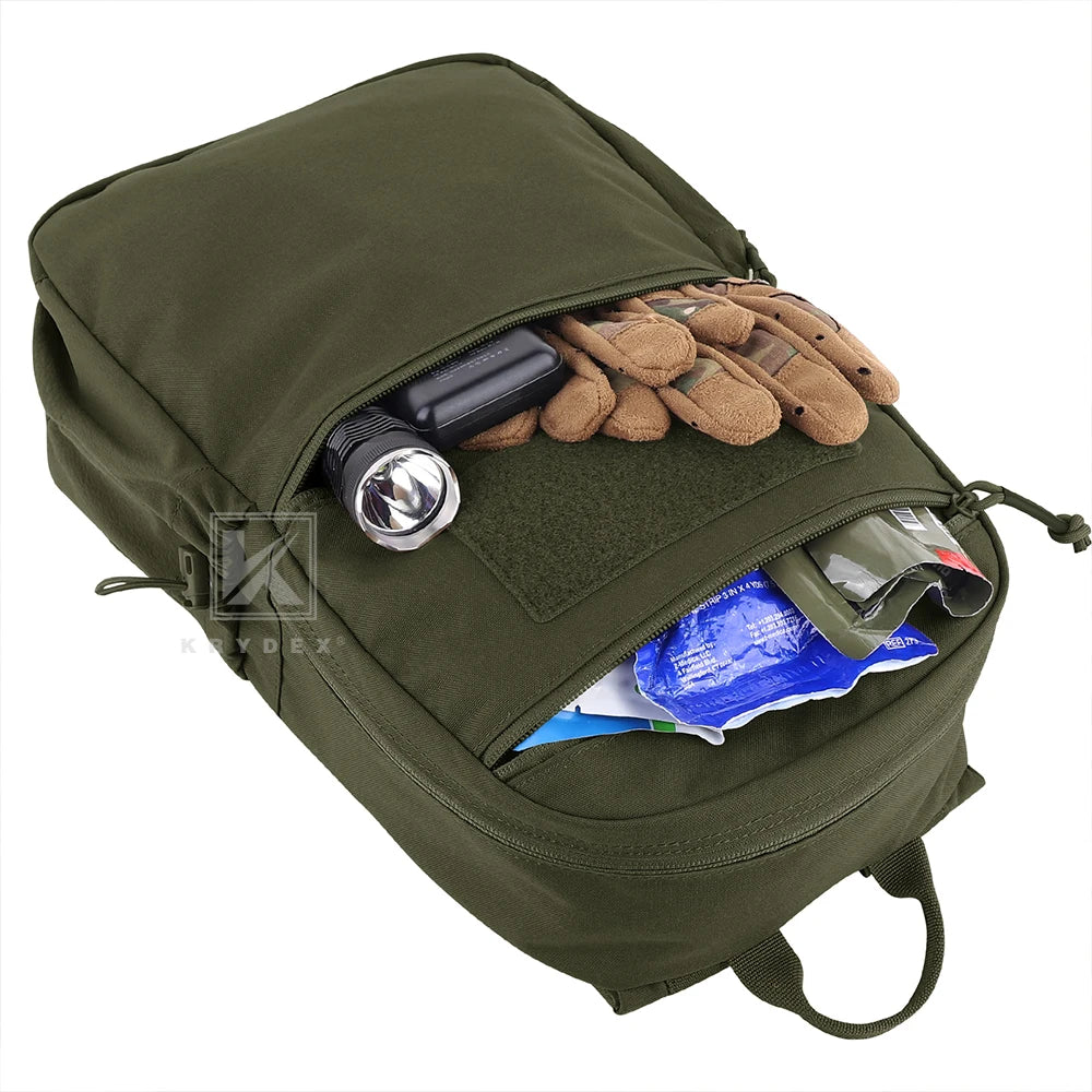 KRYDEX Tactical 14L Daypack Outdoor EDC Backpack Travel Range Pack Hiking Sport Hunting Lightweight Waterproof Backpack Bag