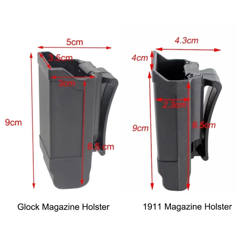 GL/1911 Magazine Pouch | Single Stack Pistol Mag Carrier | For Range Training & Field Use