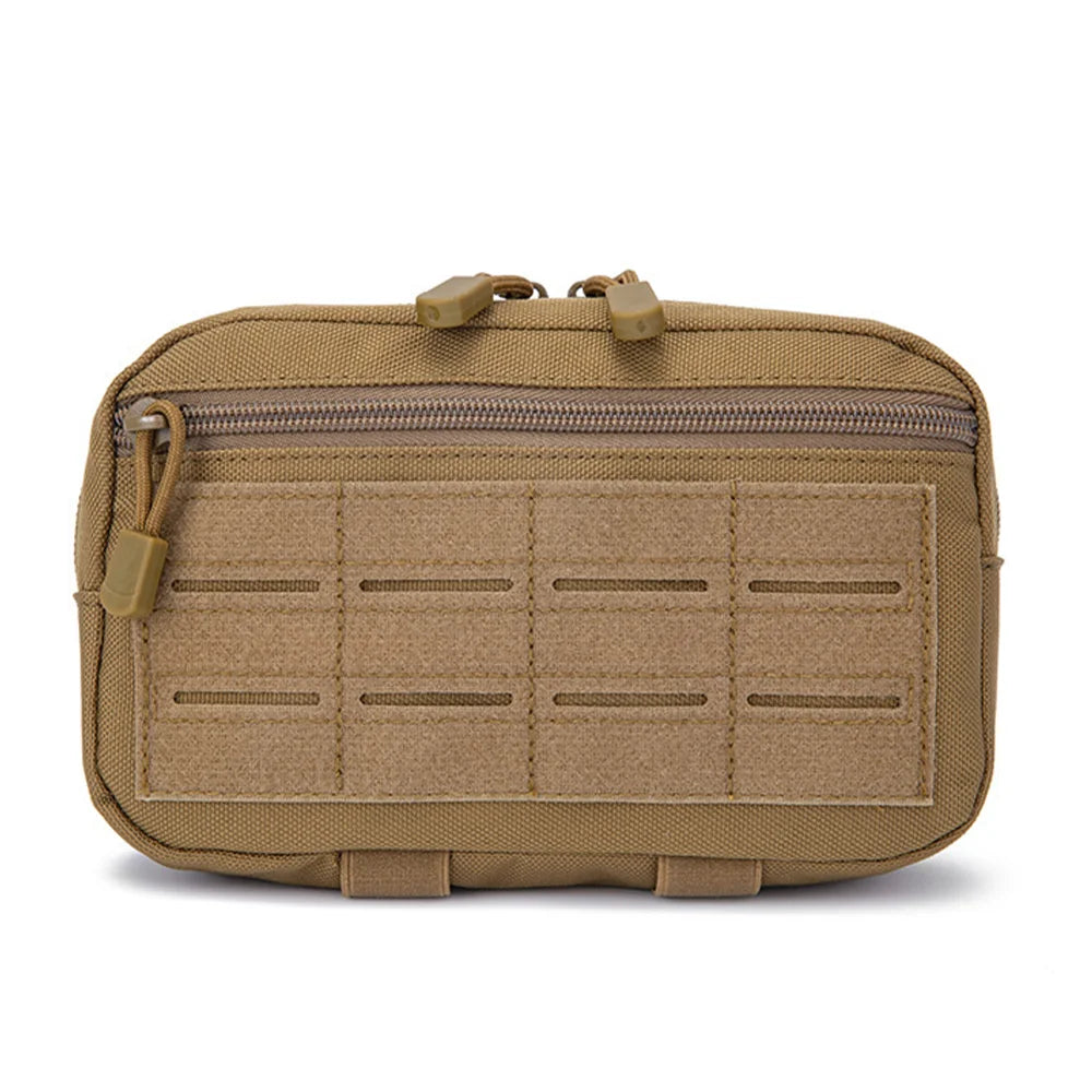 Tactical MOLLE Waist Pouch Compact EDC Utility Bag Phone Tool Storage Outdoor Hunting Hiking Accessory