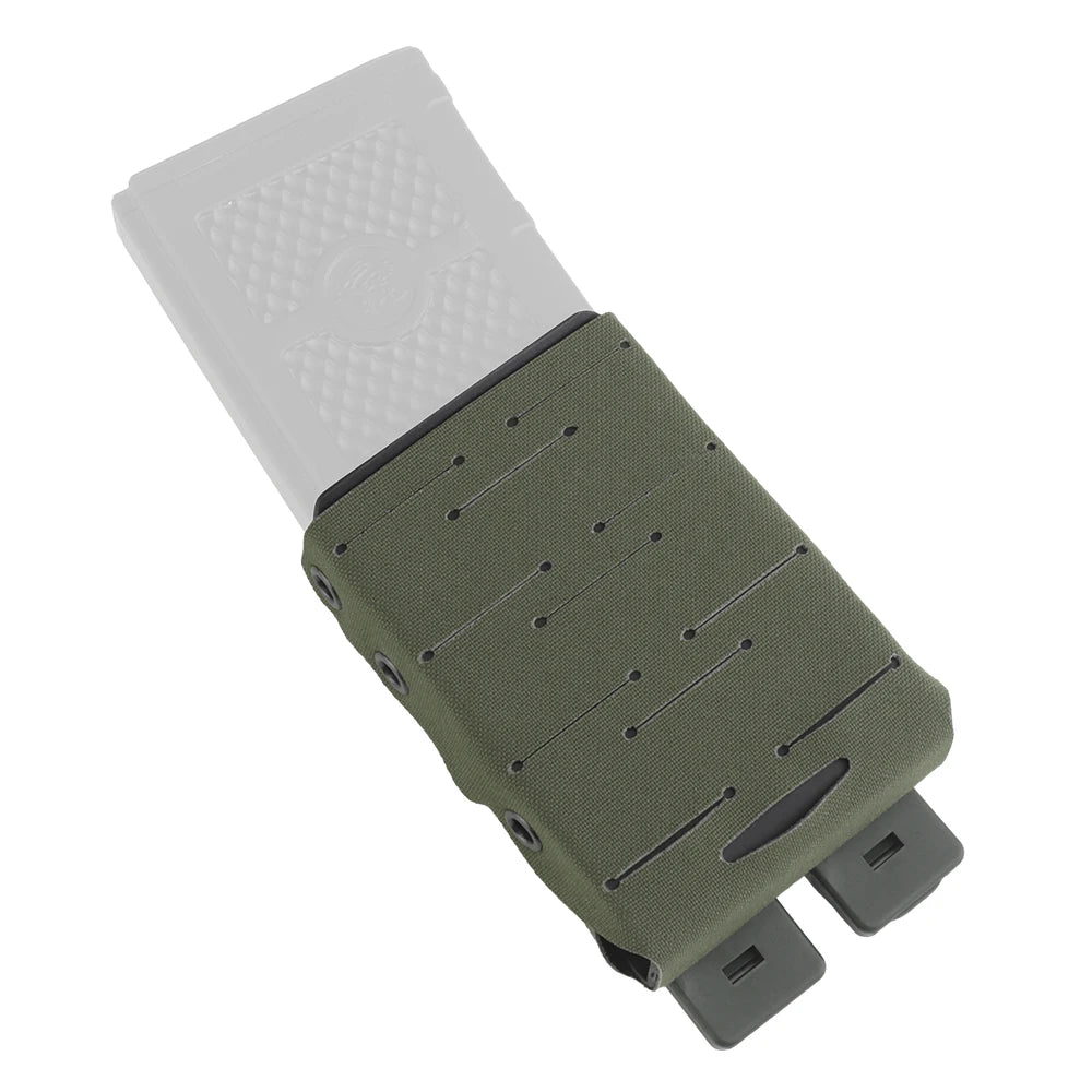 OPHIDIAN Molle Lightweight AR15/M4/9mm Magazine Pouch Magazine Built-in Nylon Bracket Hunting Pistol Rifle Equipment