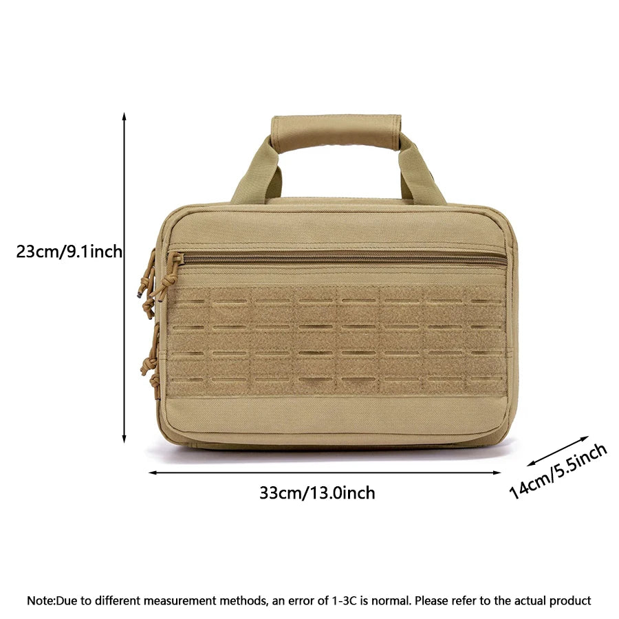 Multi functional handbag with multiple layers of pockets, durable and reinforced fabric