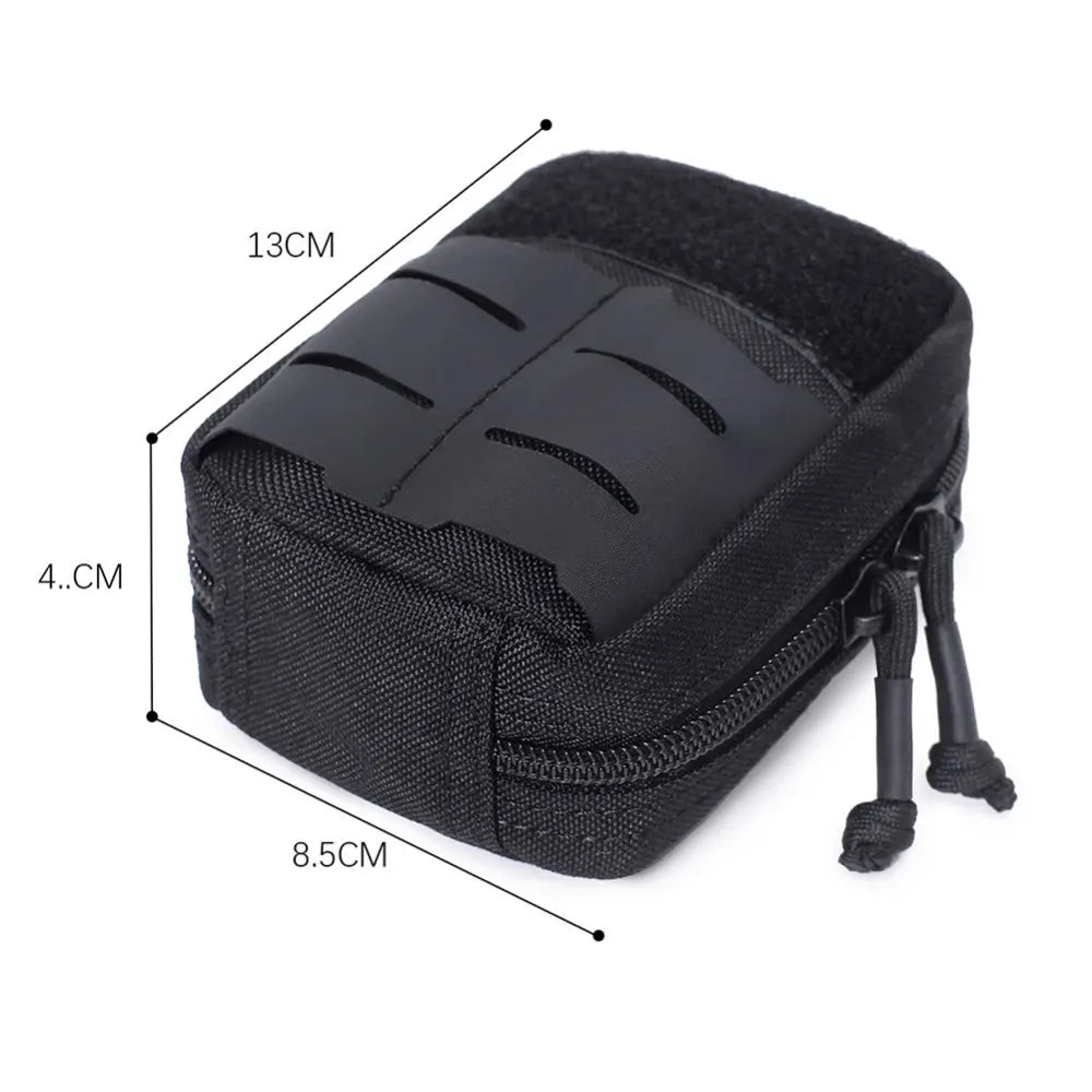 Molle Pouch Outdoor Hunting Survival First Aid Bag Small Utility Pouch  Multi-Purpose Waist Bag