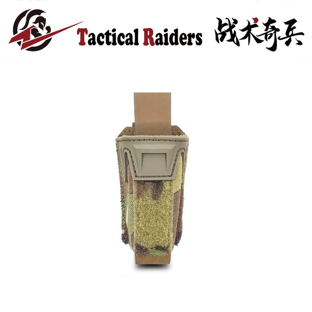 【Tactical Raiders】PM-042 （a pair）Agilite-Style Tactical 9mm Pistol Mag Pouch Hypalon